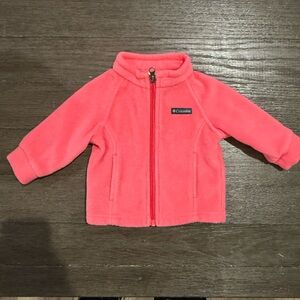 Columbia Coral Fleece Jacket Size 3-6 Months
